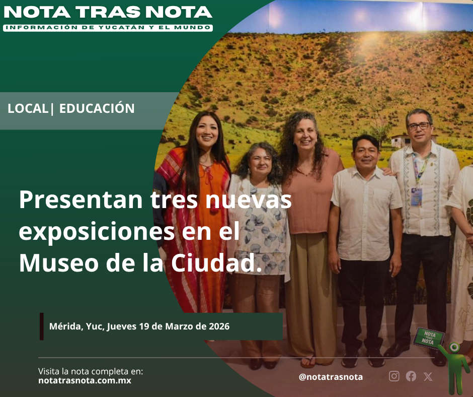 Presentan tres nuevas exposiciones en el Museo de la Ciudad.