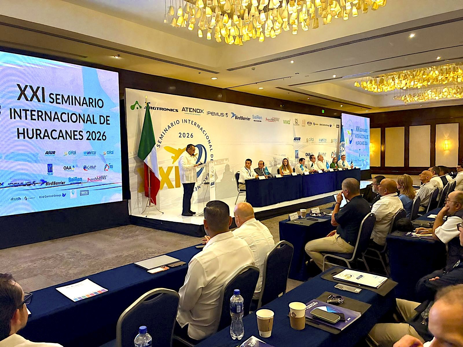 Inauguran la XXI edición del Seminario Internacional de Huracanes
