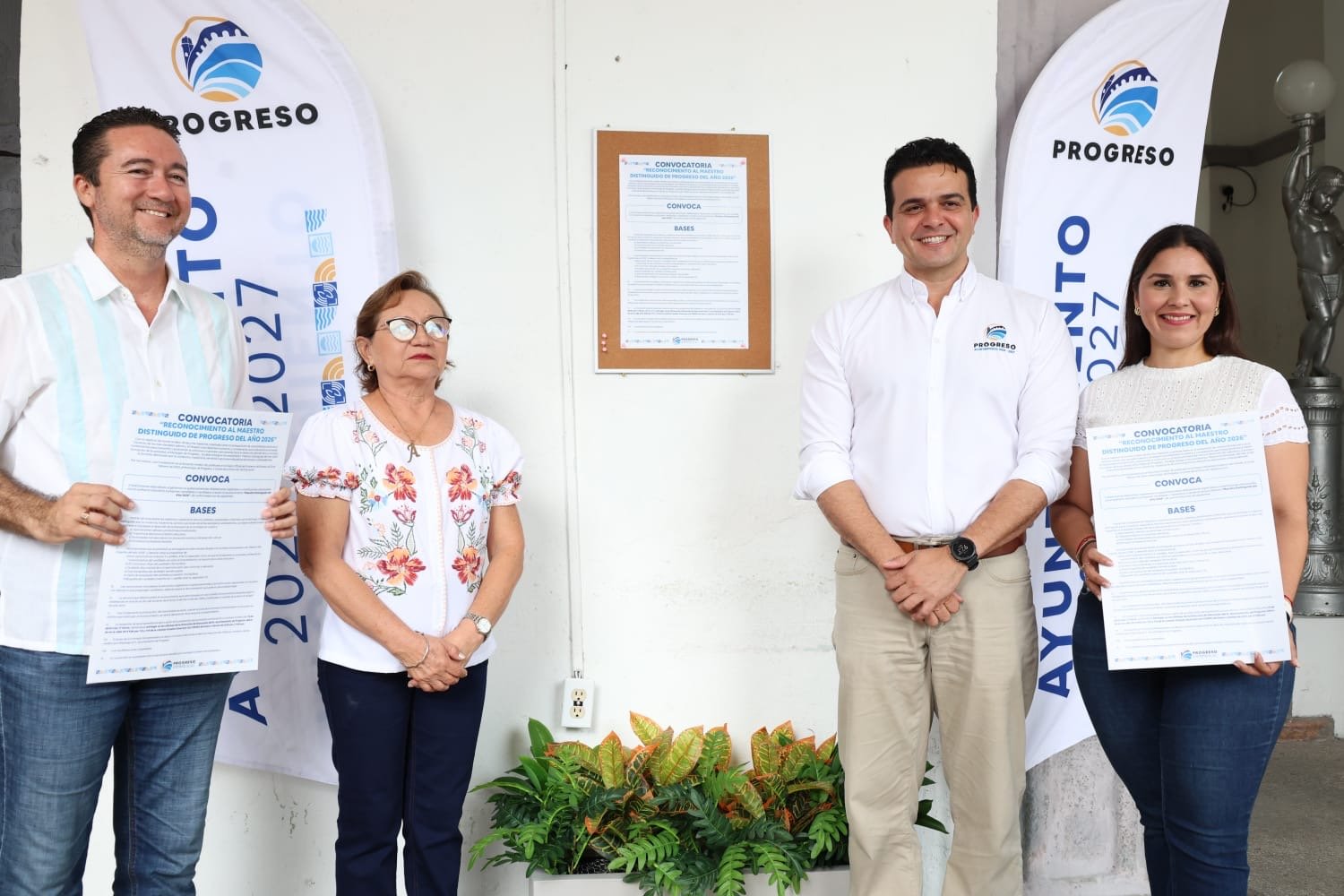 Ayuntamiento de Progreso convoca al Maestro Distinguido 2026